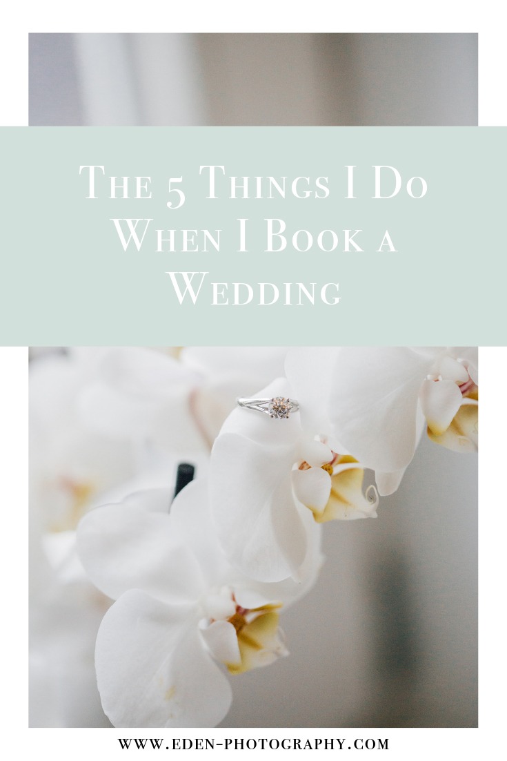 how to book a wedding