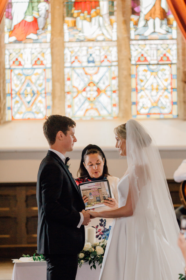 intimate castle wedding cork