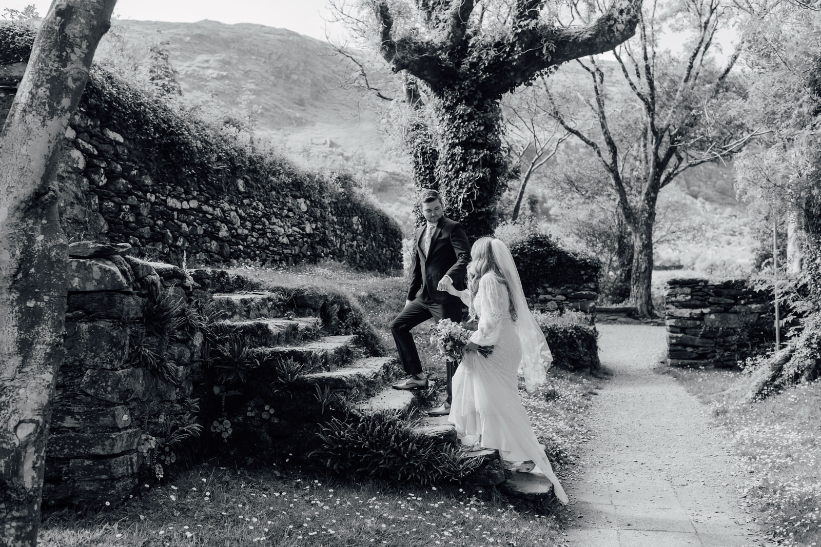 cork wedding photographer gougane barra