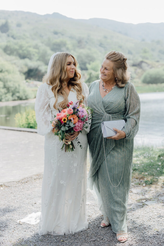 wedding photographer cork mother and bride