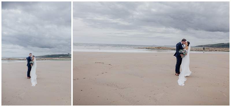 first-look-wedding-on-the-beach-waterford-ardmore