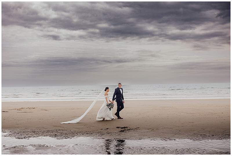 first-look-wedding-on-the-beach-waterford-ardmore