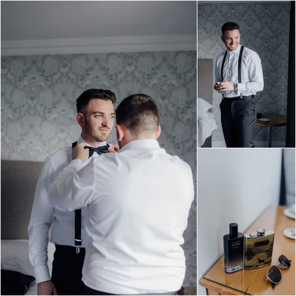 Groom-preparations-at-hotel-cork-before-wedding