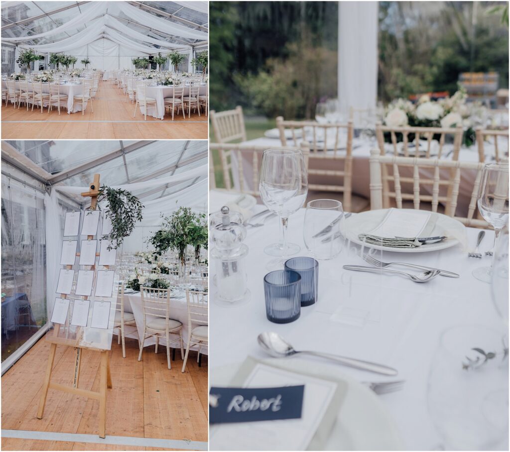 table-decorations-navy-blue-and-green